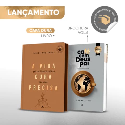 Café com Deus Pai vol.6 (brochura) + A vida que você busca está na cura que você precisa