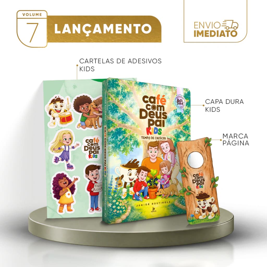 Café com Deus Pai Kids: tempo de crescer | edição 2027